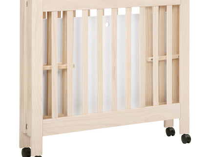 M6698NX,Babyletto,Origami Mini Crib in Washed Natural
