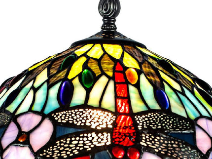 Dragonfly Bounty 20"H Fieldstone Bronze Accent Table Lamp