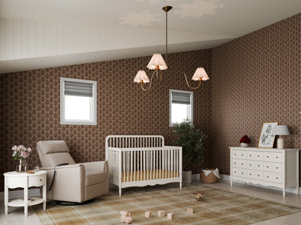 M7141RW,Namesake,Liberty 4-in-1 Convertible Spindle Crib in Warm White