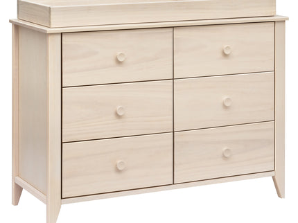 M10326NX,Babyletto,Sprout 6-Drawer Double Dresser in Washed Natural