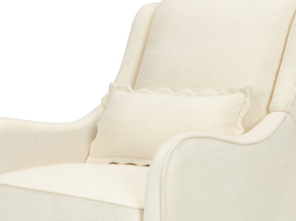 M27787PIEB,Namesake,Devon Recliner and Swivel Glider in Performance Ivory Eco-Basketweave