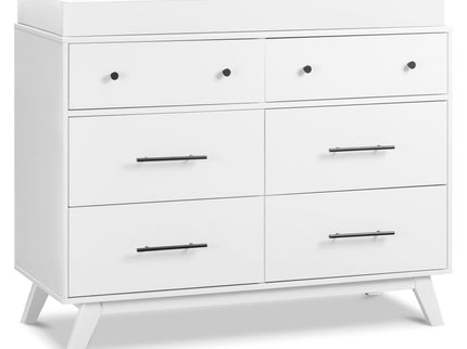 M22526W,DaVinci,Otto 6-Drawer Dresser in White