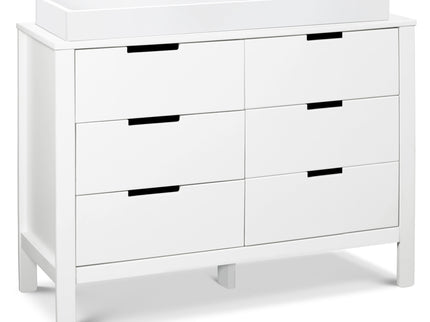 F11926W,Carter's,Colby 6-Drawer Double Dresser in White