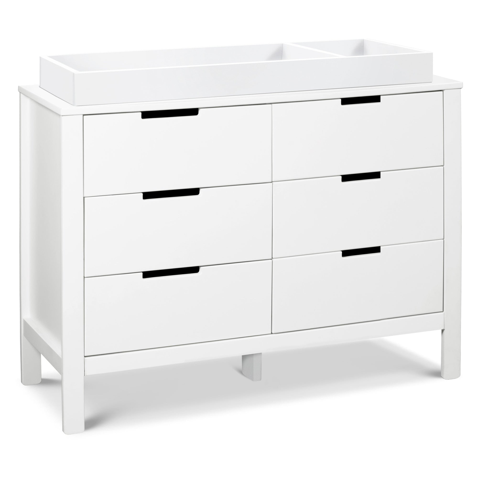 F11926W,Carter's,Colby 6-Drawer Double Dresser in White