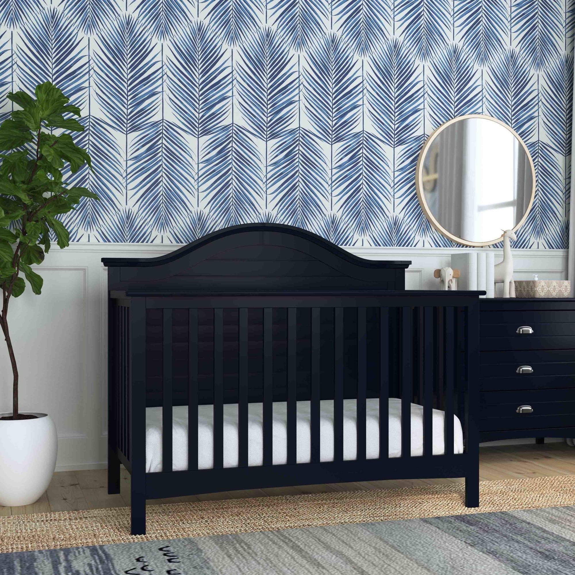 F16901V,Carter's,Nolan 4-in-1 Convertible Crib in Navy