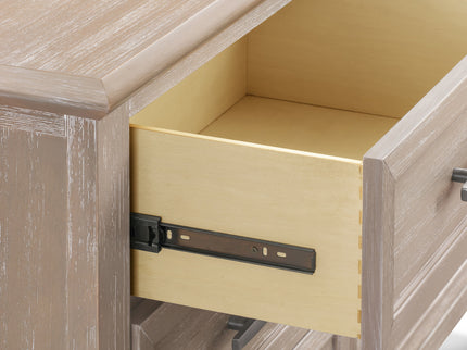 B14416SDB,Monogram by Namesake,Beckett 6-Drawer Dresser in Sandbar