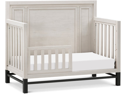 B25801WDF,Monogram by Namesake,Newbern 4-in-1 Convertible Crib in White Driftwood