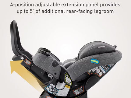 Graco® Premier 4Ever® DLX Extend2Fit® SnugLock® 4-in-1 Car Seat featuring Anti-Rebound Bar, Midtown™ Collection