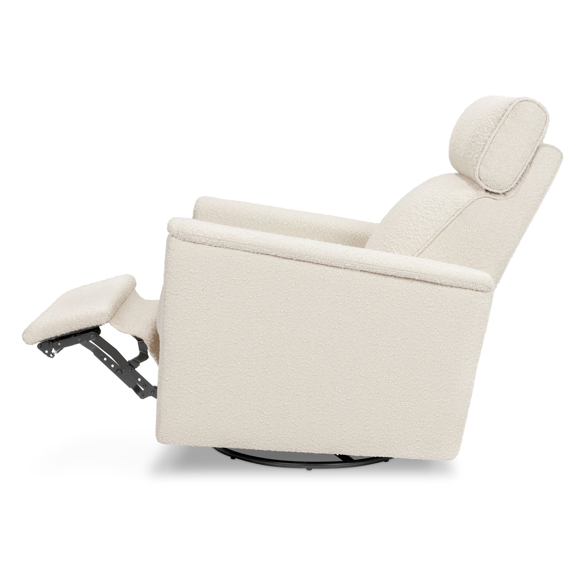 M17182PWB,Namesake,Willa Pro Power Glider Recliner w/ Power Lumbar in Performance Ivory Boucle