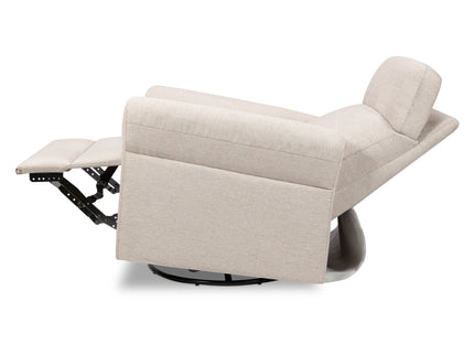 M24386BH,DaVinci,Suzy Flex Swivel Recliner w/ Adj. Arms & Headrest in Beach