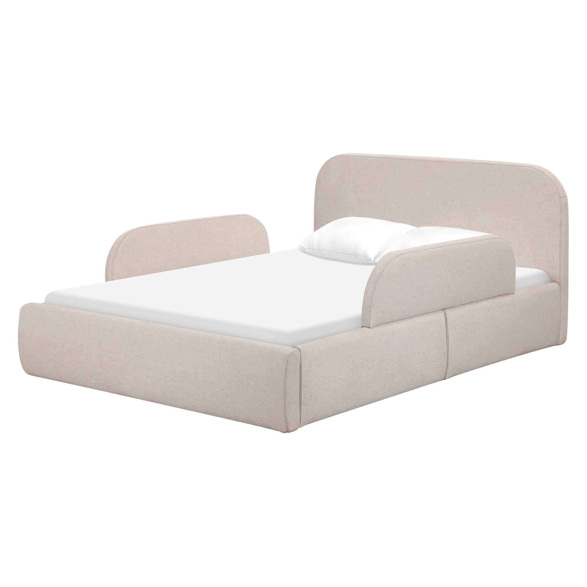 M31296PBEW,Babyletto Kids,Nara Full Bed in Performance Beach Eco-Weave