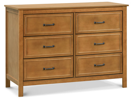 M12826CT,DaVinci,Charlie 6-Drawer Double Dresser in Chestnut