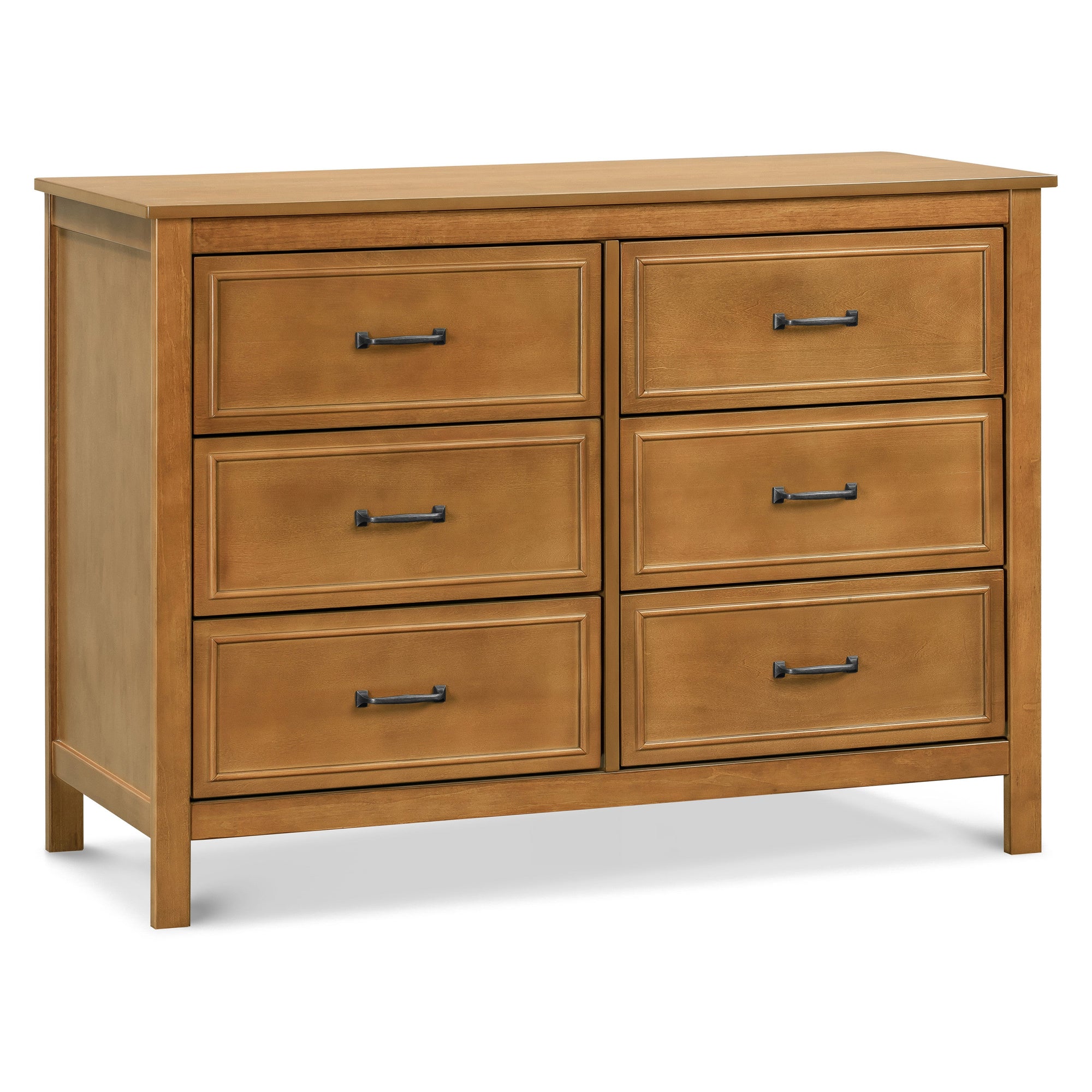 M12826CT,DaVinci,Charlie 6-Drawer Double Dresser in Chestnut