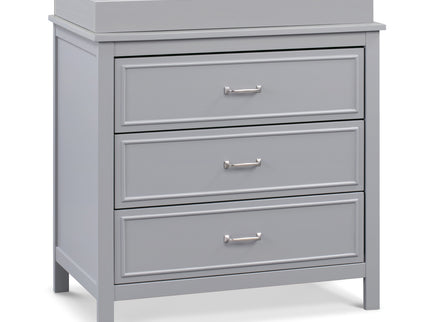 M12823G,DaVinci,Charlie 3-Drawer Dresser in Grey