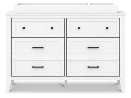M24726W,DaVinci,Beau 6-Drawer Dresser in White