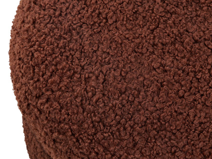 M31585RT,Babyletto Kids,Mini Mushroom Pouf in Rouge Teddy Loop