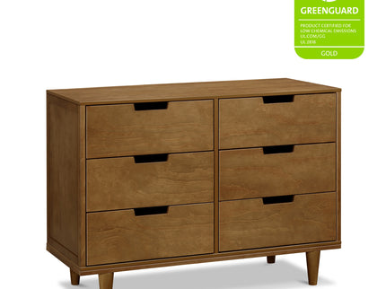 W4926L,DaVinci,Marley 6-Drawer Double Dresser in Walnut