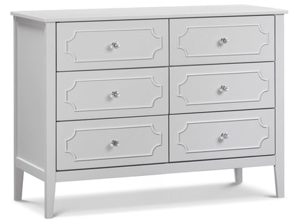 M11426GG,DaVinci,Chloe Regency 6-Drawer Dresser in Fog Grey