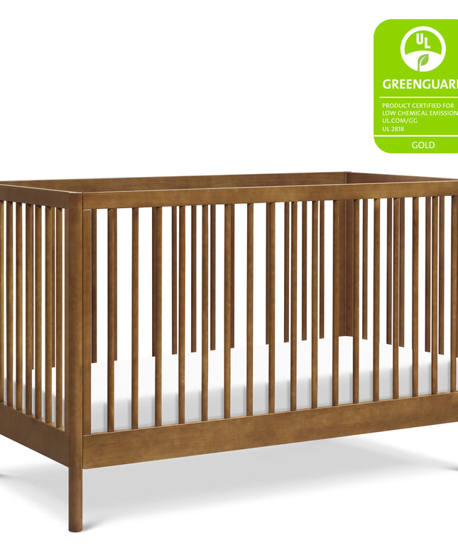 M25101L,DaVinci,Birdie 3-in-1 Convertible Crib in Walnut