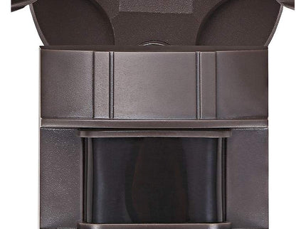 Eco-Star 13" Wide Bronze Finish Motion Sensor LED Security Light