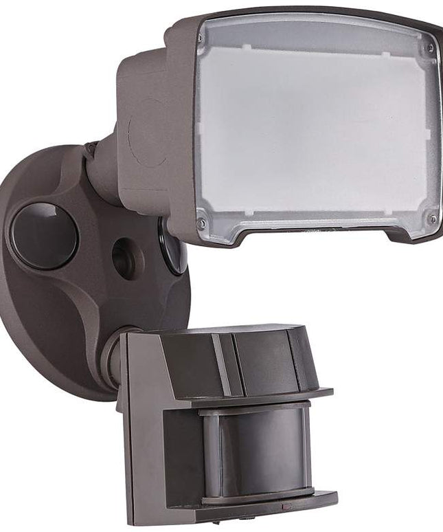 Eco-Star 6 1/4" Wide Outdoor LED Motion Security Flood Light