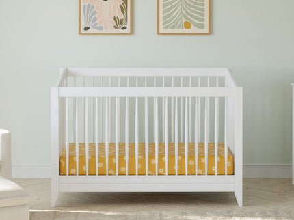 M10301W,Babyletto,Sprout 4-in-1 Convertible Crib w/Toddler Bed Conversion Kit in White Finish