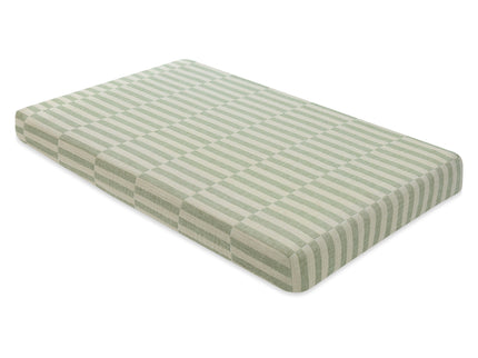 T30536,Babyletto,Moss Stripe Muslin Mini Crib Sheet in GOTS Certified Organic Cotton