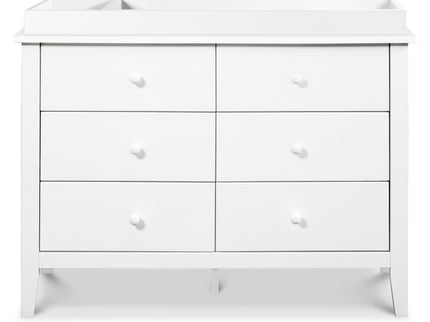 F11526W,Carter's,Morgan 6-Drawer Double Dresser in White