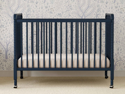 M7391V,DaVinci,Jenny Lind Stationary Crib in Navy Blue Finish