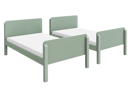 M18494LS,Babyletto Kids,TipToe Bunk Bed in Light Sage