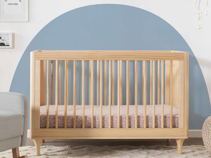 M9001N,Babyletto,Lolly 3-in-1 Convertible Crib w/Toddler Bed Conversion Kit in Natural