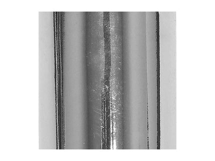 Elegant Designs Elipse 5" High Chrome Decorative Vase