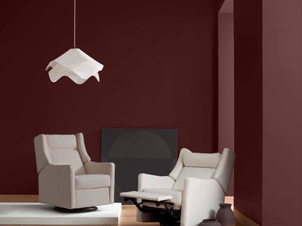 M11286PBEW,Babyletto,Kiwi Plus Power Glider Recliner w/ Power Headrest in Performance Beach Eco-Weave