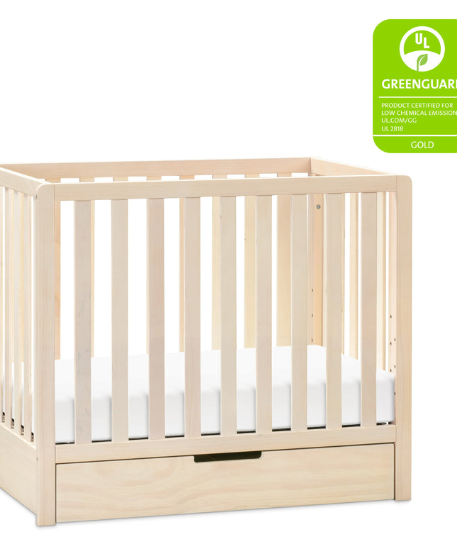 F11981NX,Carter's,Colby 4-in-1 Convertible Mini Crib w/ Trundle in Washed Natural