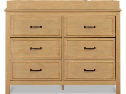 M12826HY,DaVinci,Charlie 6-Drawer Double Dresser in Honey