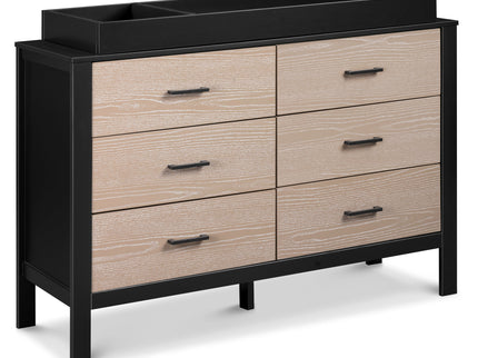 F23226ECWD,Carter's,Radley 6-Drawer Dresser in Ebony & Coastwood