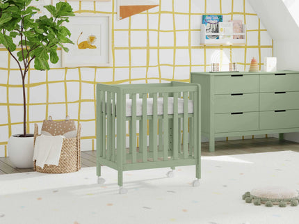 F11980LS,Carter's,Colby GROW 6-in-1 Convertible Bassinet to Crib in Light Sage