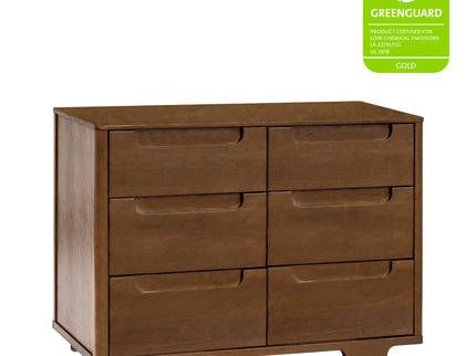 M23426NL,Babyletto,Yuzu 6-Drawer Dresser in Natural Walnut