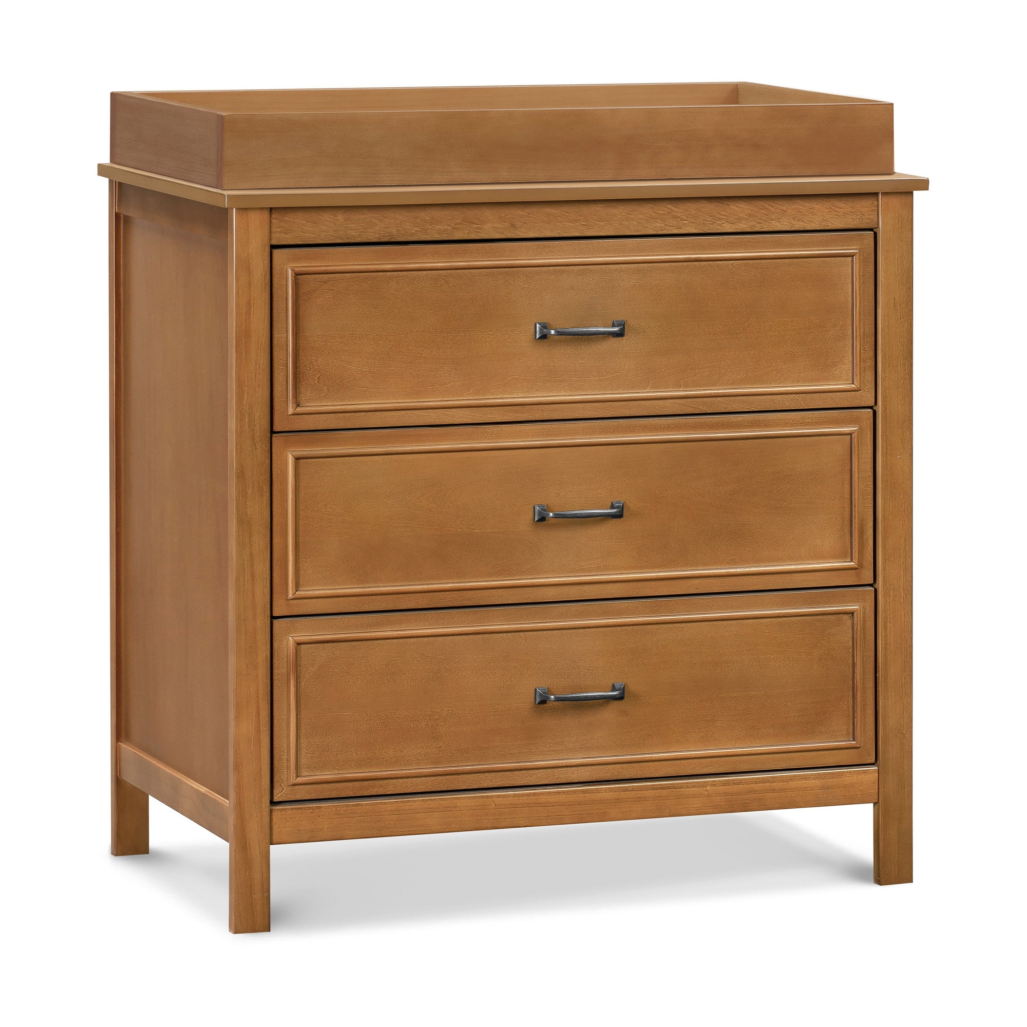 M12823CT,DaVinci,Charlie 3-Drawer Dresser in Chestnut