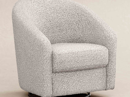 M5887BWB,Babyletto,Madison Swivel Glider in Black White Boucle