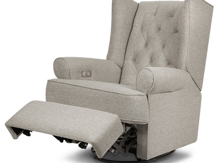 M21987PGEW,Namesake,Harbour Power Recliner in Performance Grey Eco-Weave