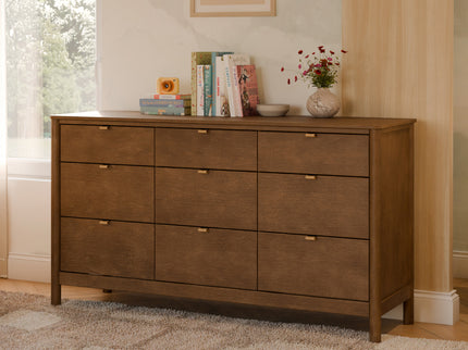M25928NL,Babyletto Kids,Bondi 9-Drawer Assembled Dresser in Natural Walnut