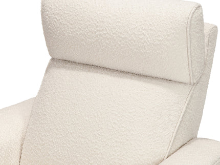 M17186PWB,Namesake,Willa Plus Power Glider Recliner w/ Power Headrest in Performance Ivory Boucle