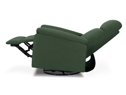 M24387PNG,DaVinci,Suzy Swivel Recliner in Pine Green