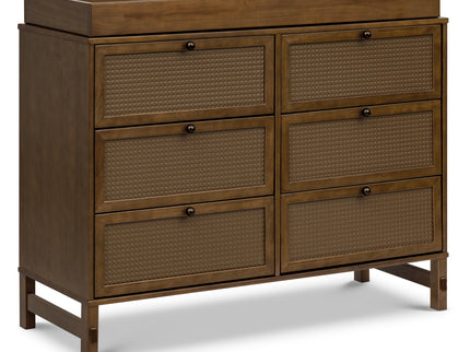 M24926L,DaVinci,Margot 6-Drawer Dresser in Walnut