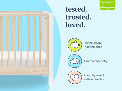 F30301WNX,Carter's,Marisol 4-in-1 Convertible Crib in White/Washed Natural