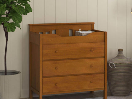 M5925CT,DaVinci,Jayden 3-Drawer Changer Dresser in Chestnut