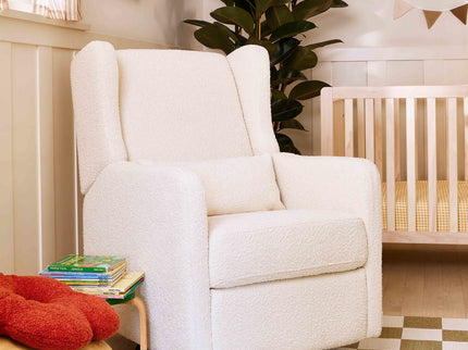 F19587WB,Carter's,Arlo Recliner and Swivel Glider in Ivory Boucle