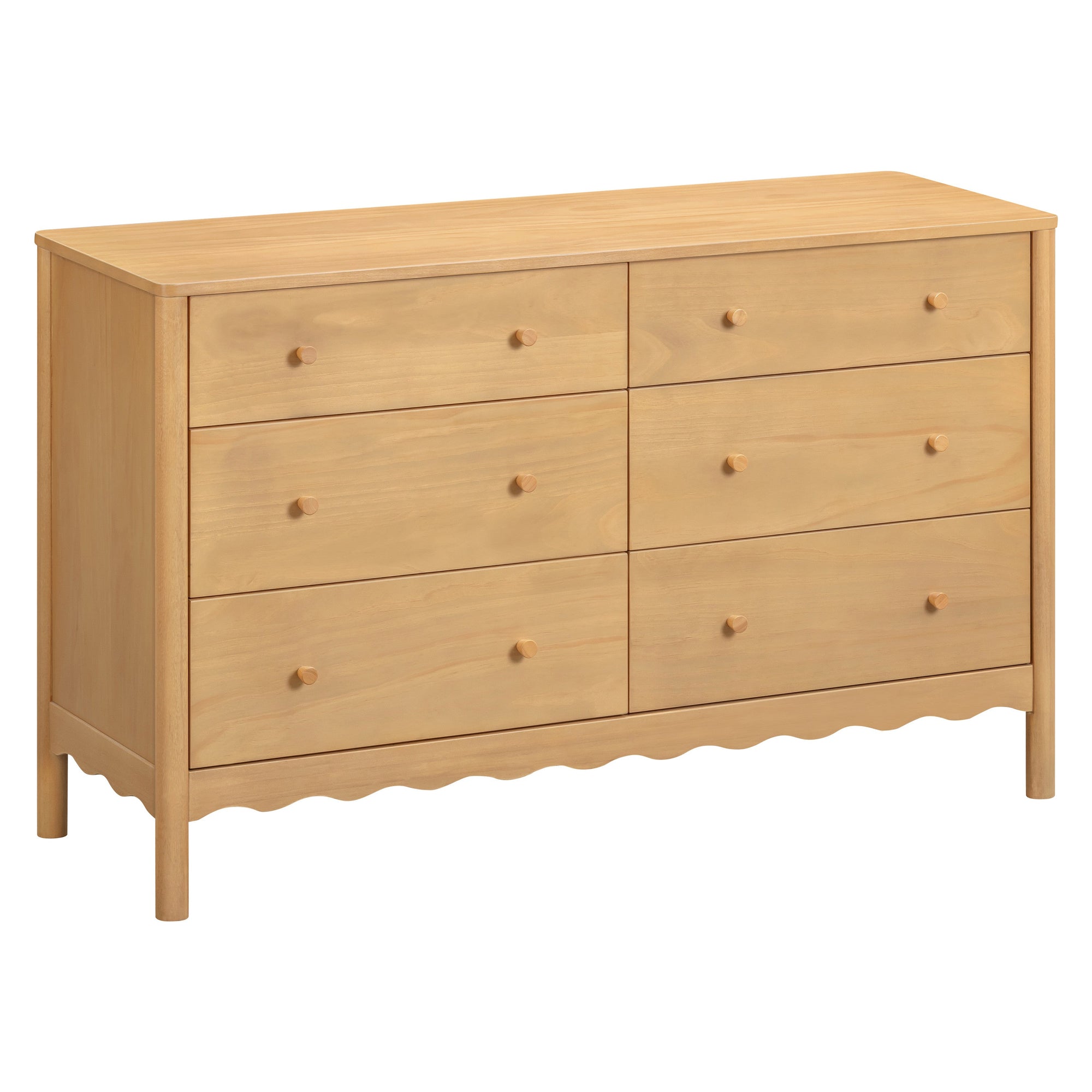 M27916HY,Swell 6-Drawer Assembled Dresser in Honey