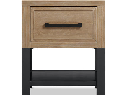 B25860DF,Monogram by Namesake,Newbern Nightstand  Assembled in Driftwood